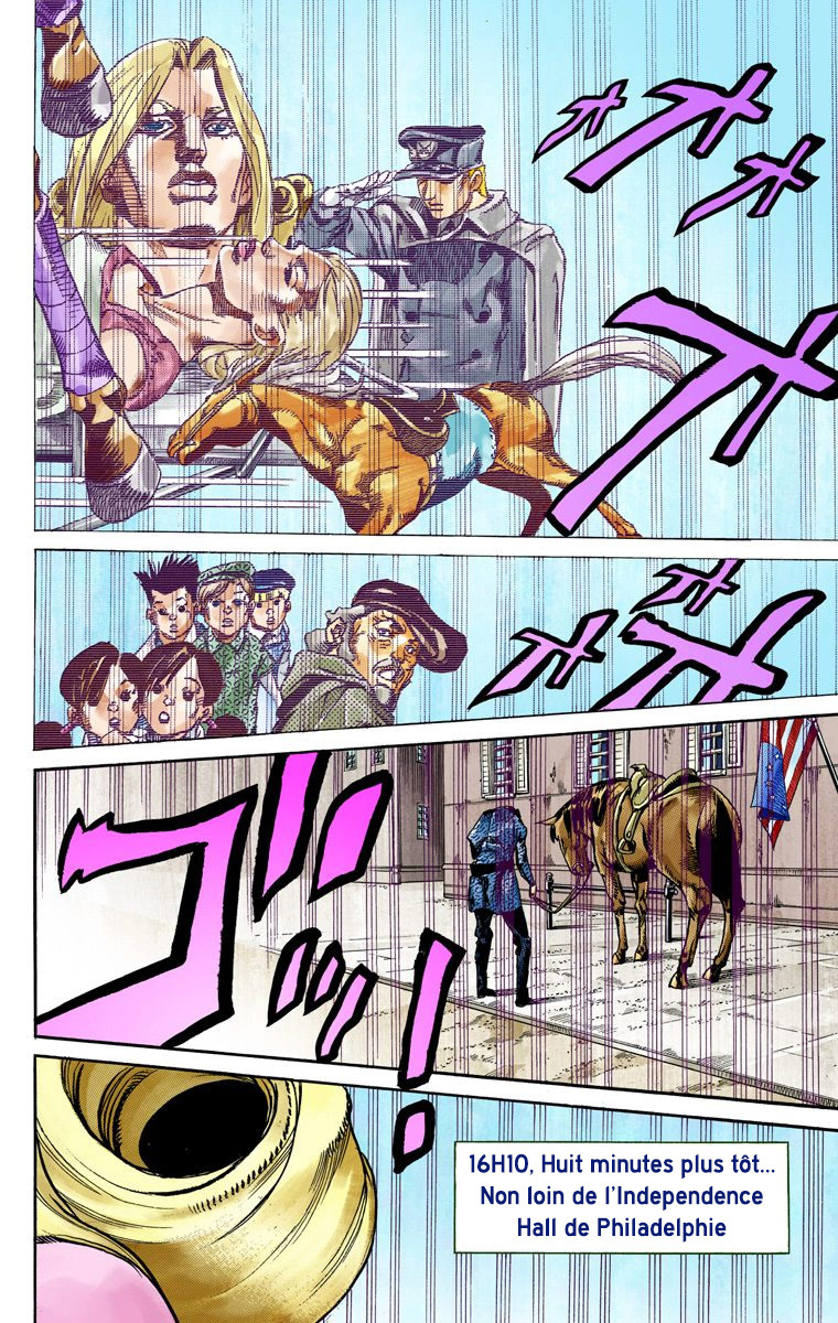 Read JoJo_s Bizarre Adventure Part 7 Steel Ball Run Official Colored FR Manga Online