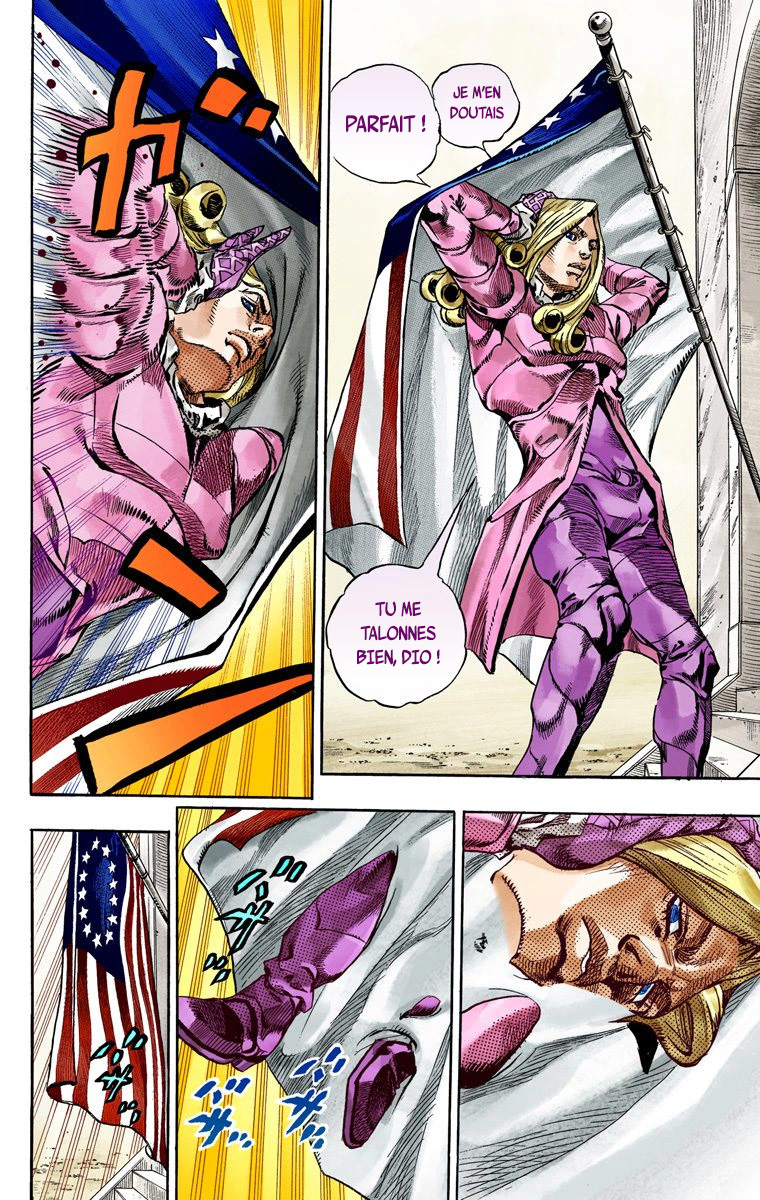 Read JoJo_s Bizarre Adventure Part 7 Steel Ball Run Official Colored FR Manga Online