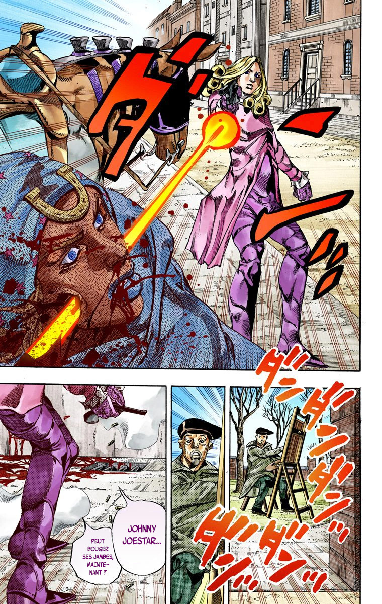 Read JoJo_s Bizarre Adventure Part 7 Steel Ball Run Official Colored FR Manga Online