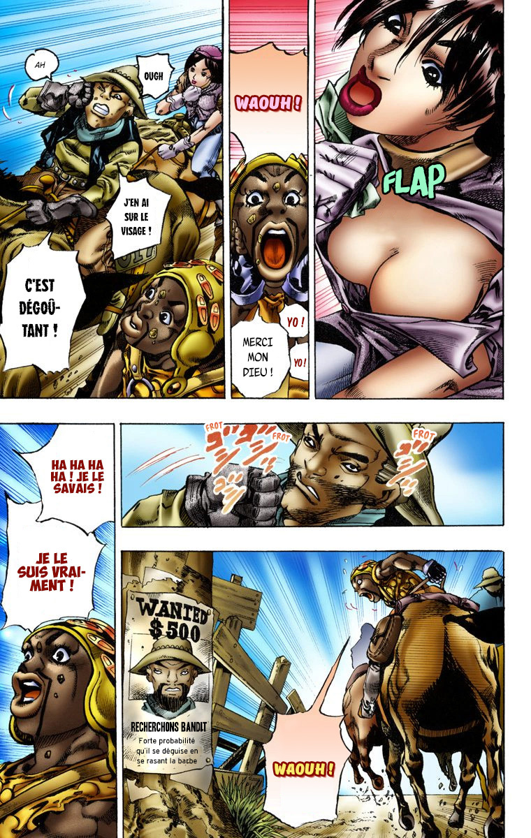 Read JoJo_s Bizarre Adventure Part 7 Steel Ball Run Official Colored FR Manga Online