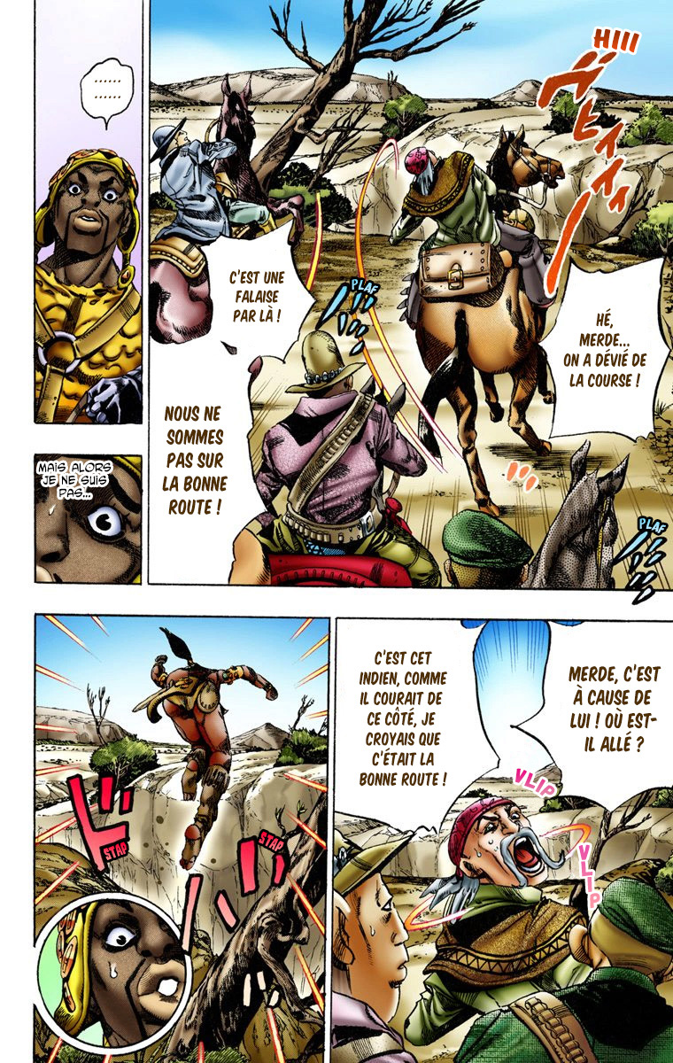 Read JoJo_s Bizarre Adventure Part 7 Steel Ball Run Official Colored FR Manga Online