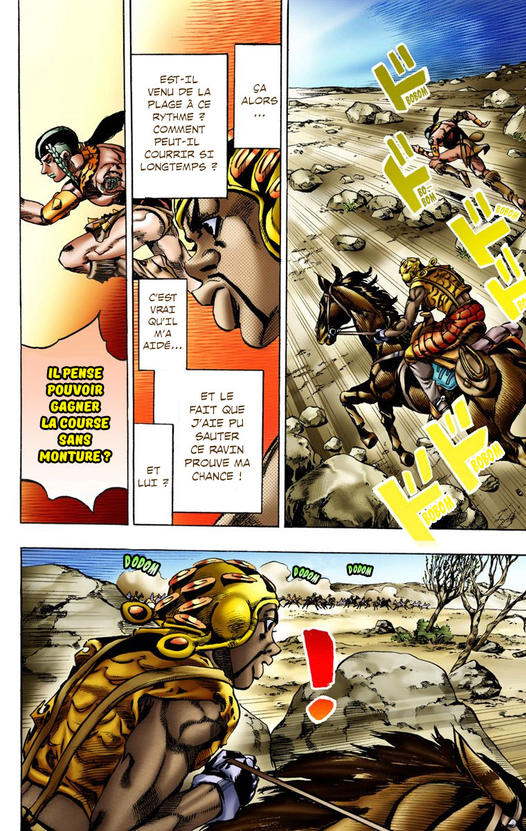 Read JoJo_s Bizarre Adventure Part 7 Steel Ball Run Official Colored FR Manga Online