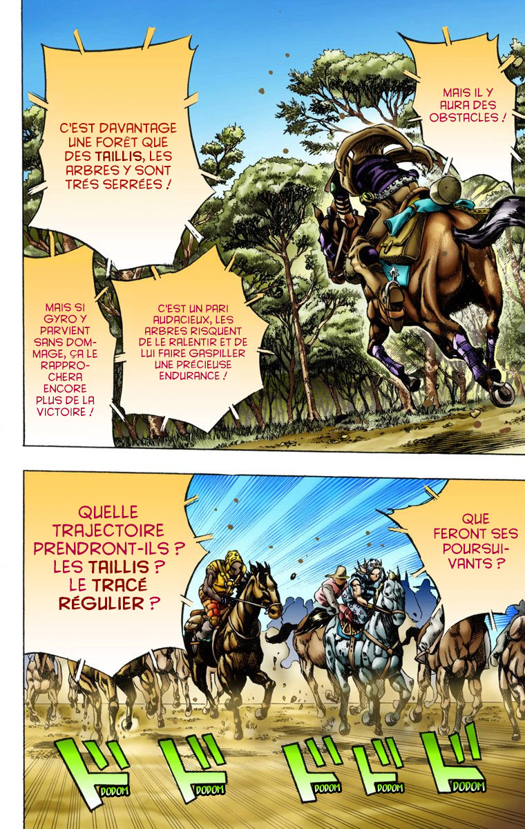 Read JoJo_s Bizarre Adventure Part 7 Steel Ball Run Official Colored FR Manga Online