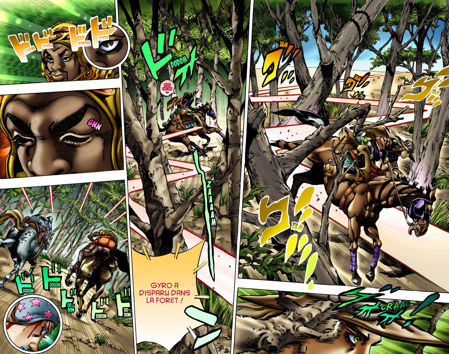 Read JoJo_s Bizarre Adventure Part 7 Steel Ball Run Official Colored FR Manga Online
