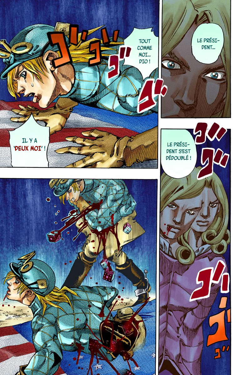 Read JoJo_s Bizarre Adventure Part 7 Steel Ball Run Official Colored FR Manga Online