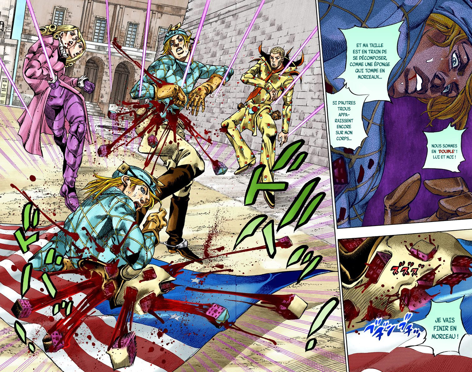 Read JoJo_s Bizarre Adventure Part 7 Steel Ball Run Official Colored FR Manga Online