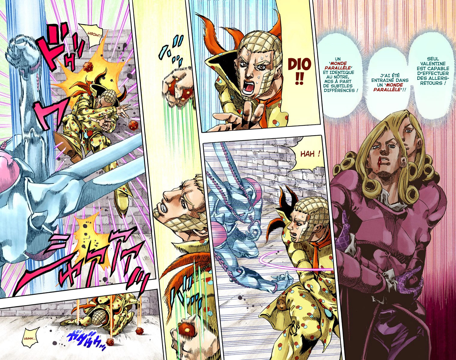 Read JoJo_s Bizarre Adventure Part 7 Steel Ball Run Official Colored FR Manga Online