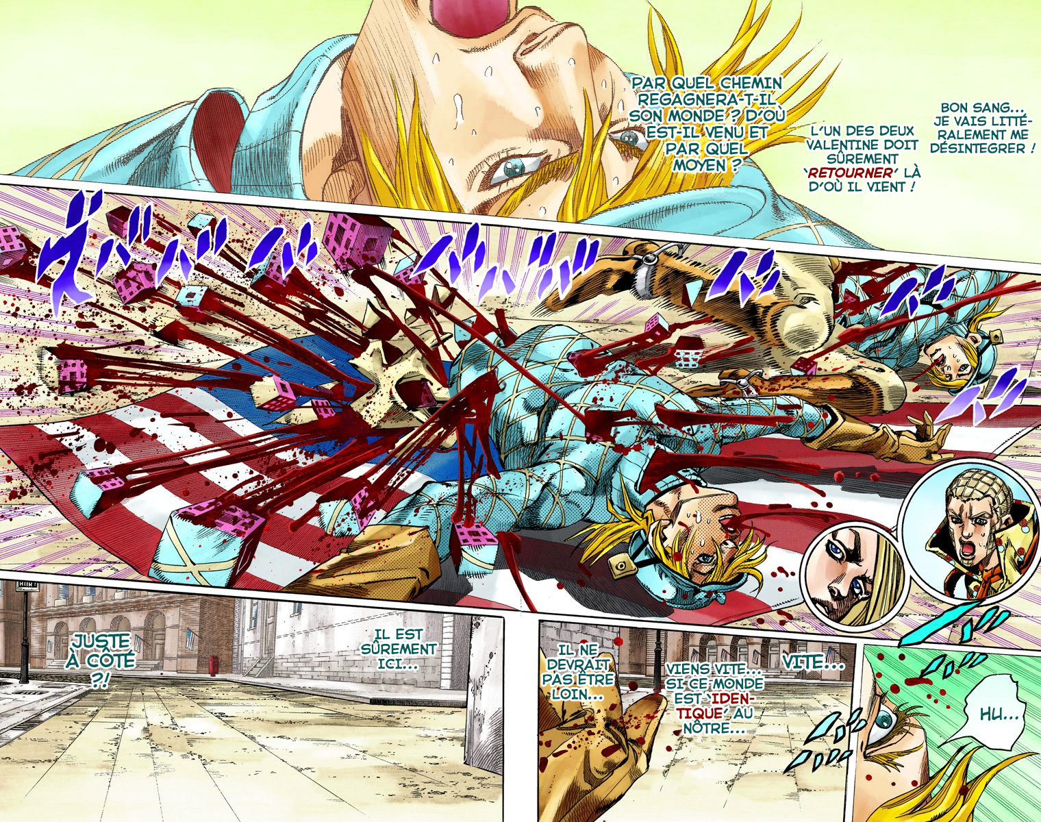 Read JoJo_s Bizarre Adventure Part 7 Steel Ball Run Official Colored FR Manga Online