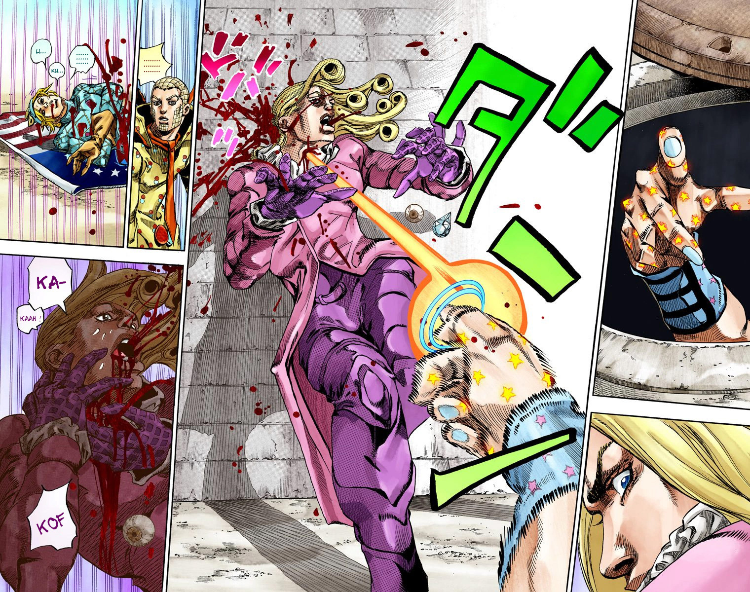 Read JoJo_s Bizarre Adventure Part 7 Steel Ball Run Official Colored FR Manga Online