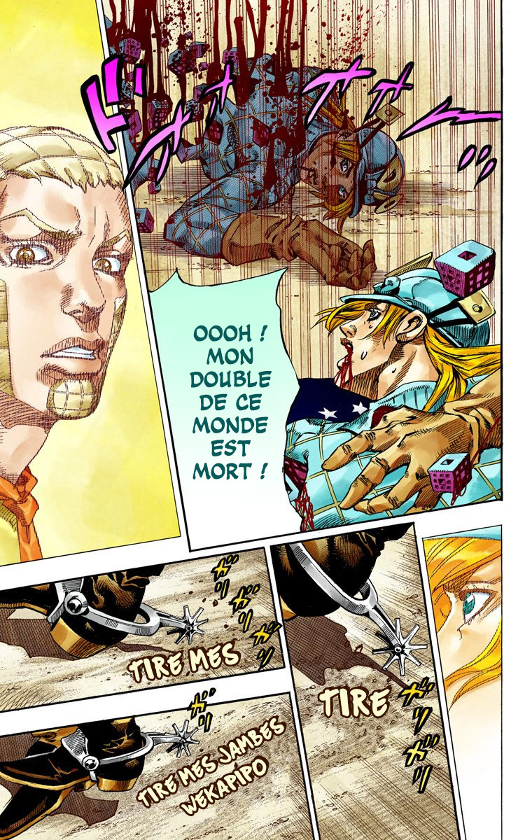 Read JoJo_s Bizarre Adventure Part 7 Steel Ball Run Official Colored FR Manga Online