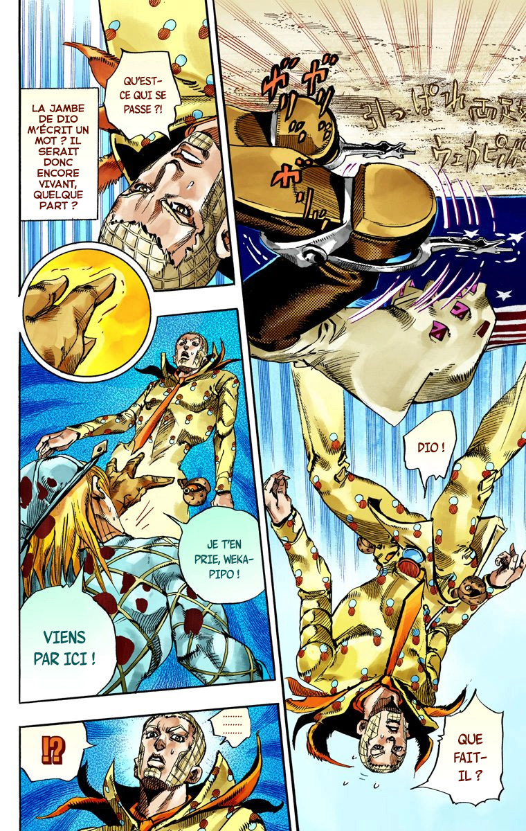 Read JoJo_s Bizarre Adventure Part 7 Steel Ball Run Official Colored FR Manga Online