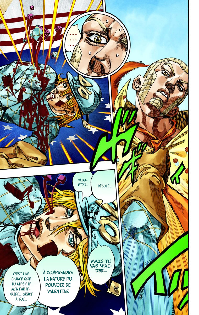 Read JoJo_s Bizarre Adventure Part 7 Steel Ball Run Official Colored FR Manga Online