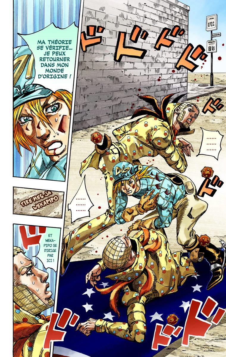 Read JoJo_s Bizarre Adventure Part 7 Steel Ball Run Official Colored FR Manga Online