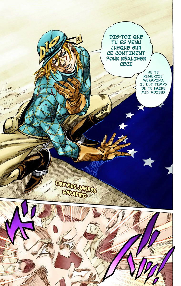 Read JoJo_s Bizarre Adventure Part 7 Steel Ball Run Official Colored FR Manga Online