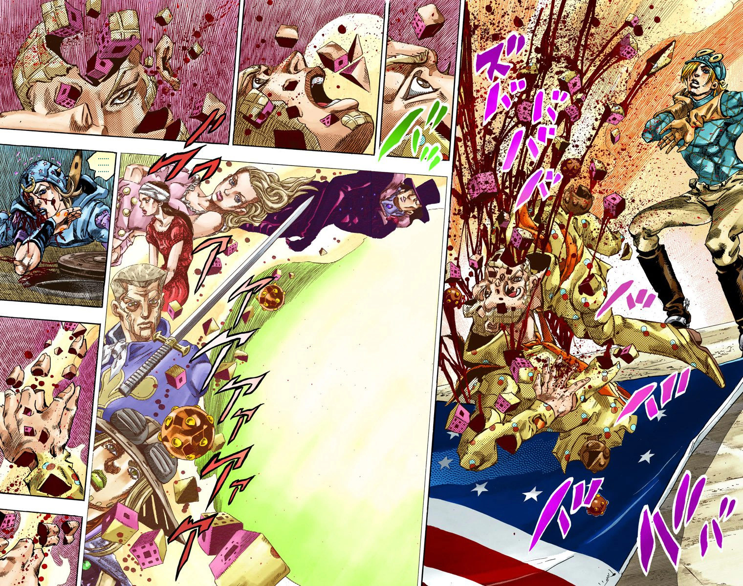 Read JoJo_s Bizarre Adventure Part 7 Steel Ball Run Official Colored FR Manga Online