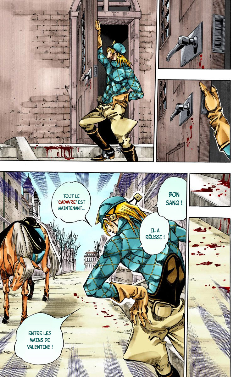 Read JoJo_s Bizarre Adventure Part 7 Steel Ball Run Official Colored FR Manga Online