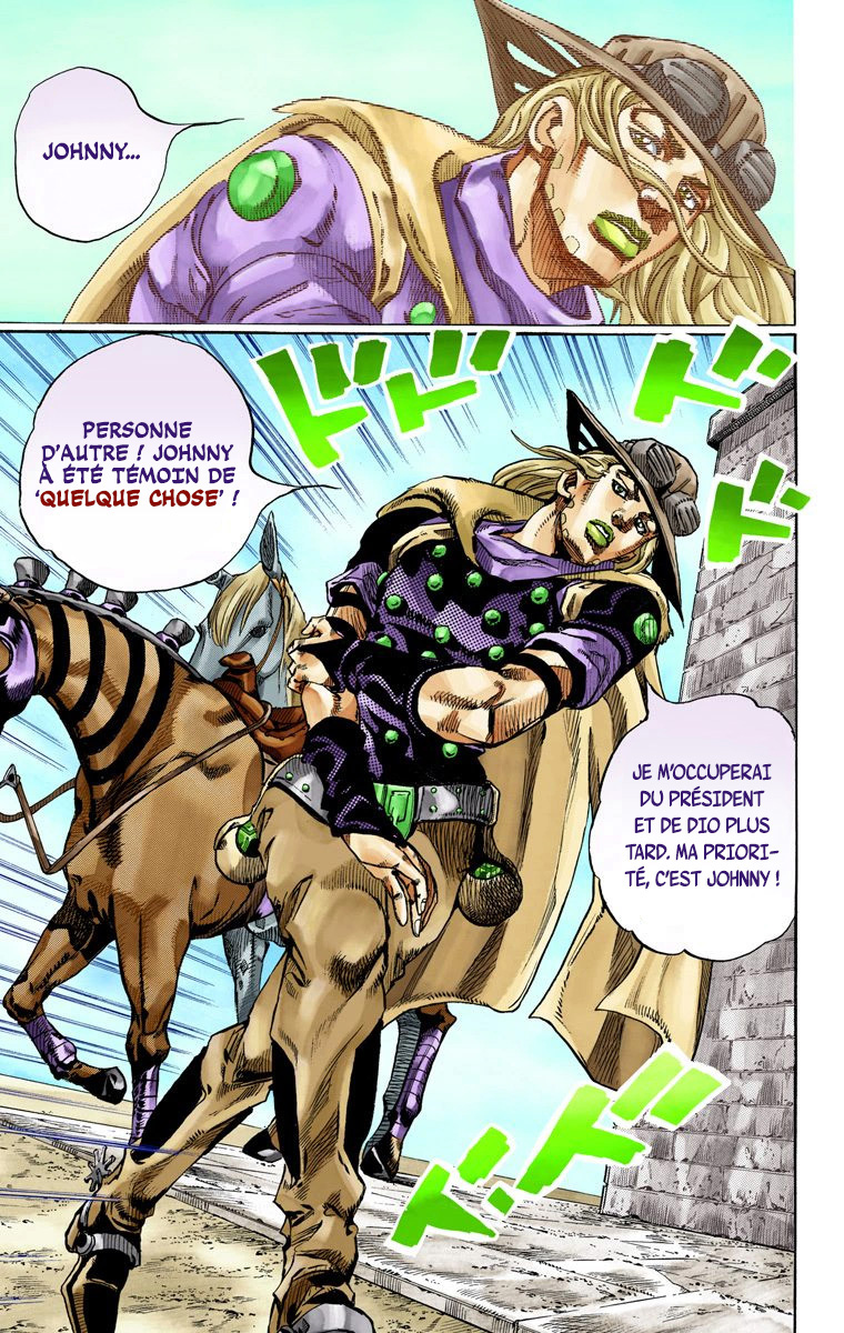 Read JoJo_s Bizarre Adventure Part 7 Steel Ball Run Official Colored FR Manga Online