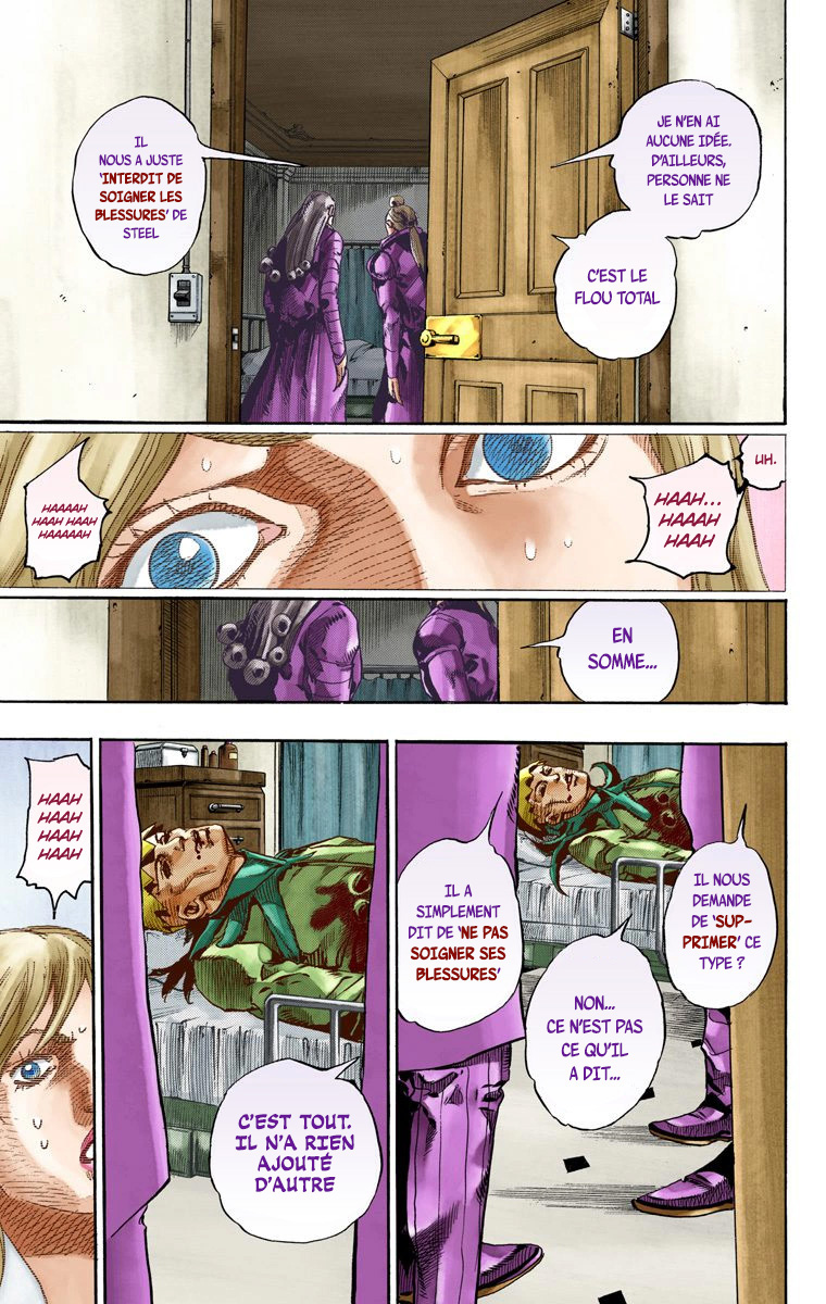 Read JoJo_s Bizarre Adventure Part 7 Steel Ball Run Official Colored FR Manga Online