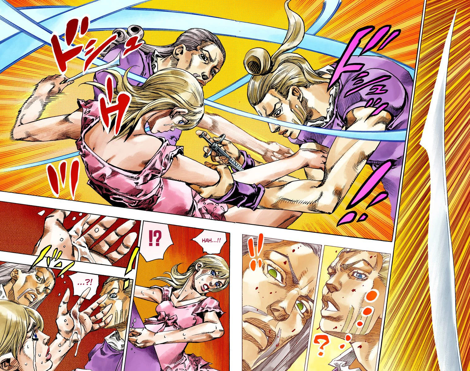 Read JoJo_s Bizarre Adventure Part 7 Steel Ball Run Official Colored FR Manga Online
