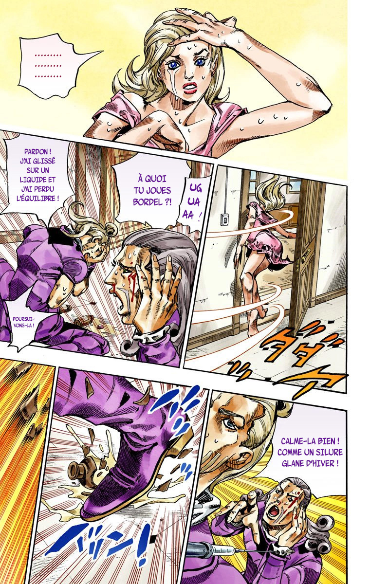 Read JoJo_s Bizarre Adventure Part 7 Steel Ball Run Official Colored FR Manga Online