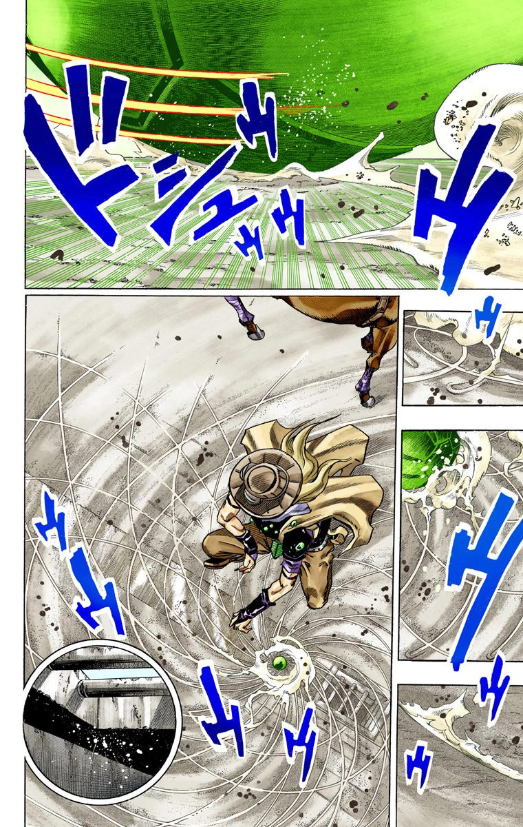 Read JoJo_s Bizarre Adventure Part 7 Steel Ball Run Official Colored FR Manga Online