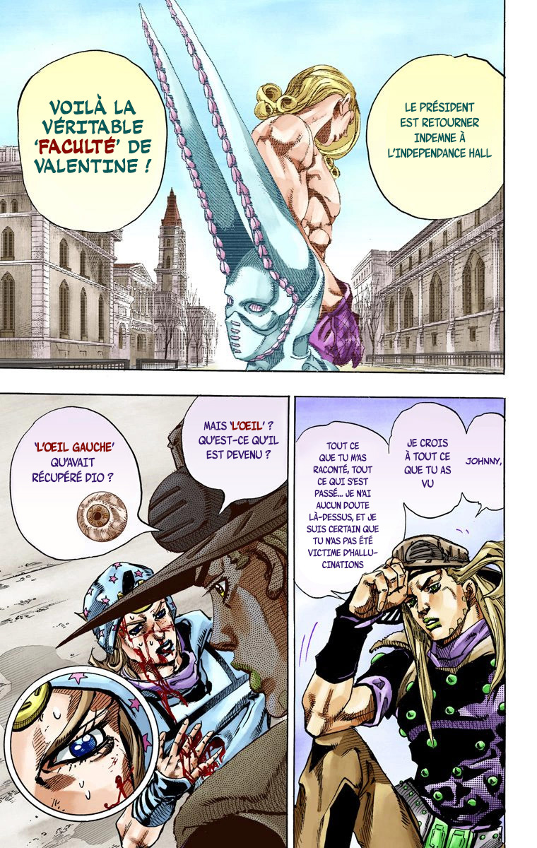 Read JoJo_s Bizarre Adventure Part 7 Steel Ball Run Official Colored FR Manga Online