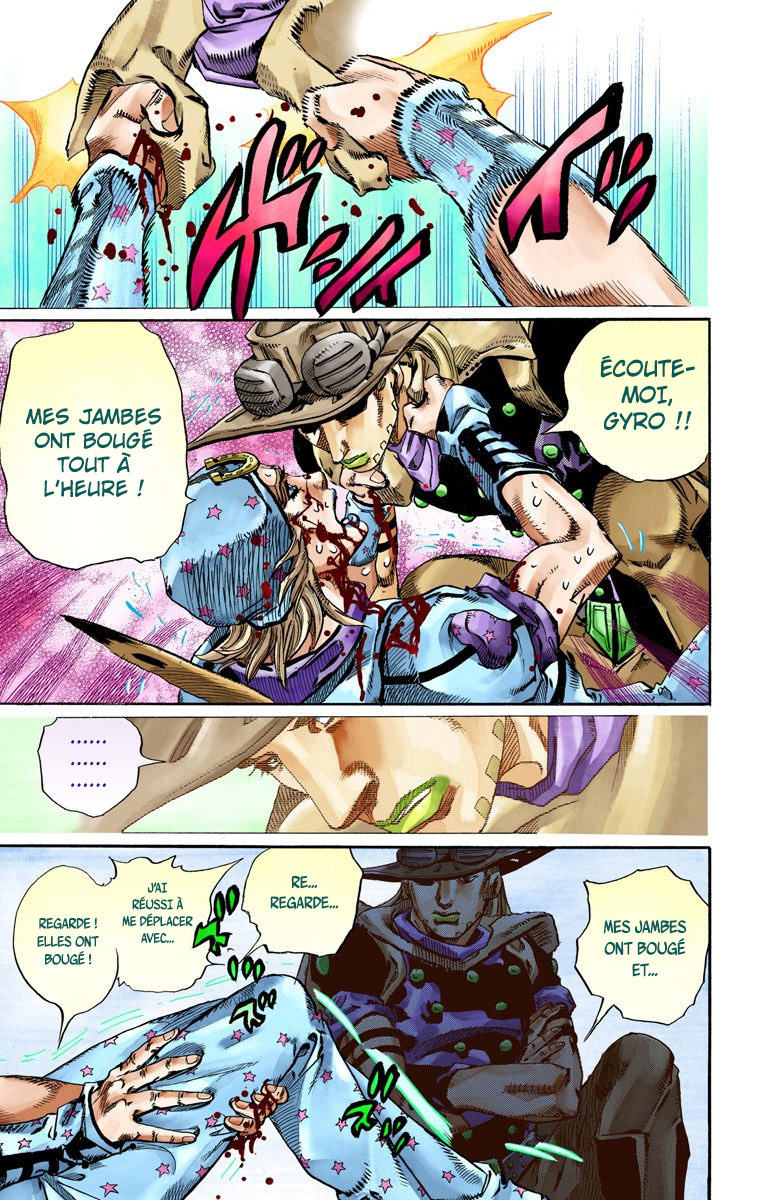 Read JoJo_s Bizarre Adventure Part 7 Steel Ball Run Official Colored FR Manga Online