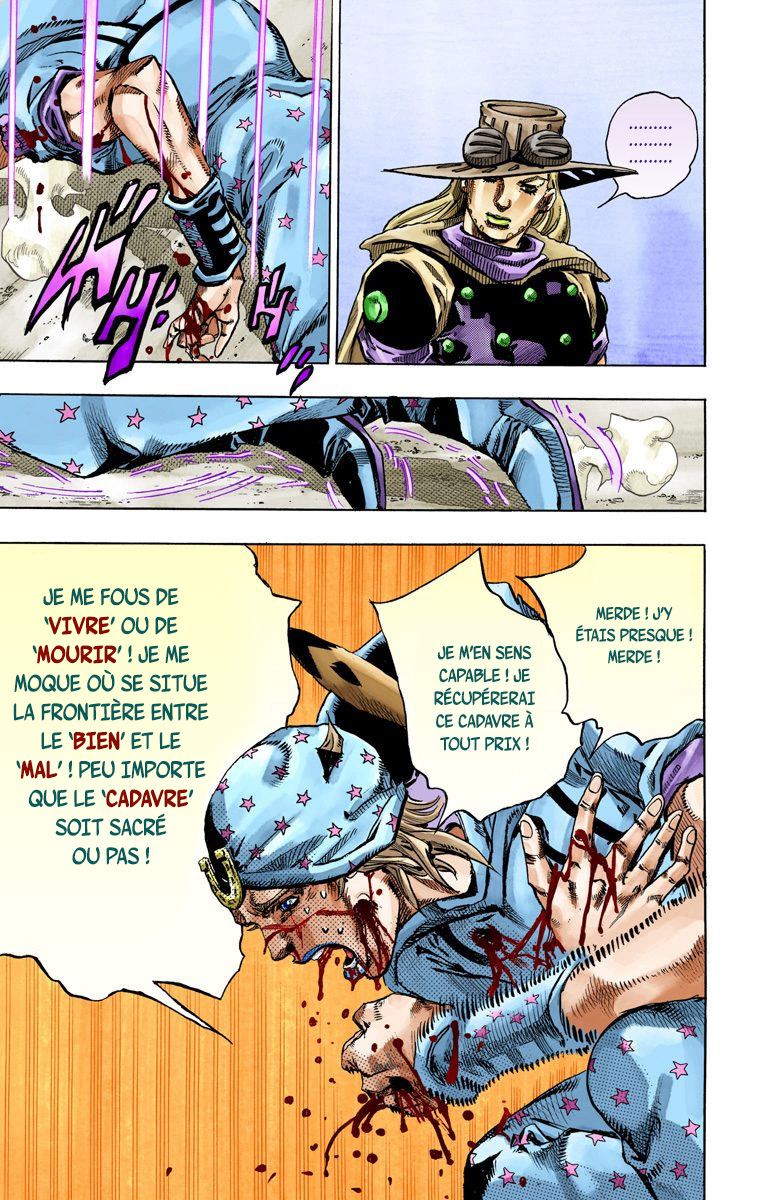 Read JoJo_s Bizarre Adventure Part 7 Steel Ball Run Official Colored FR Manga Online