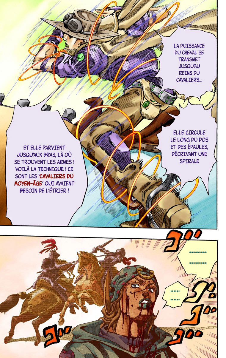 Read JoJo_s Bizarre Adventure Part 7 Steel Ball Run Official Colored FR Manga Online