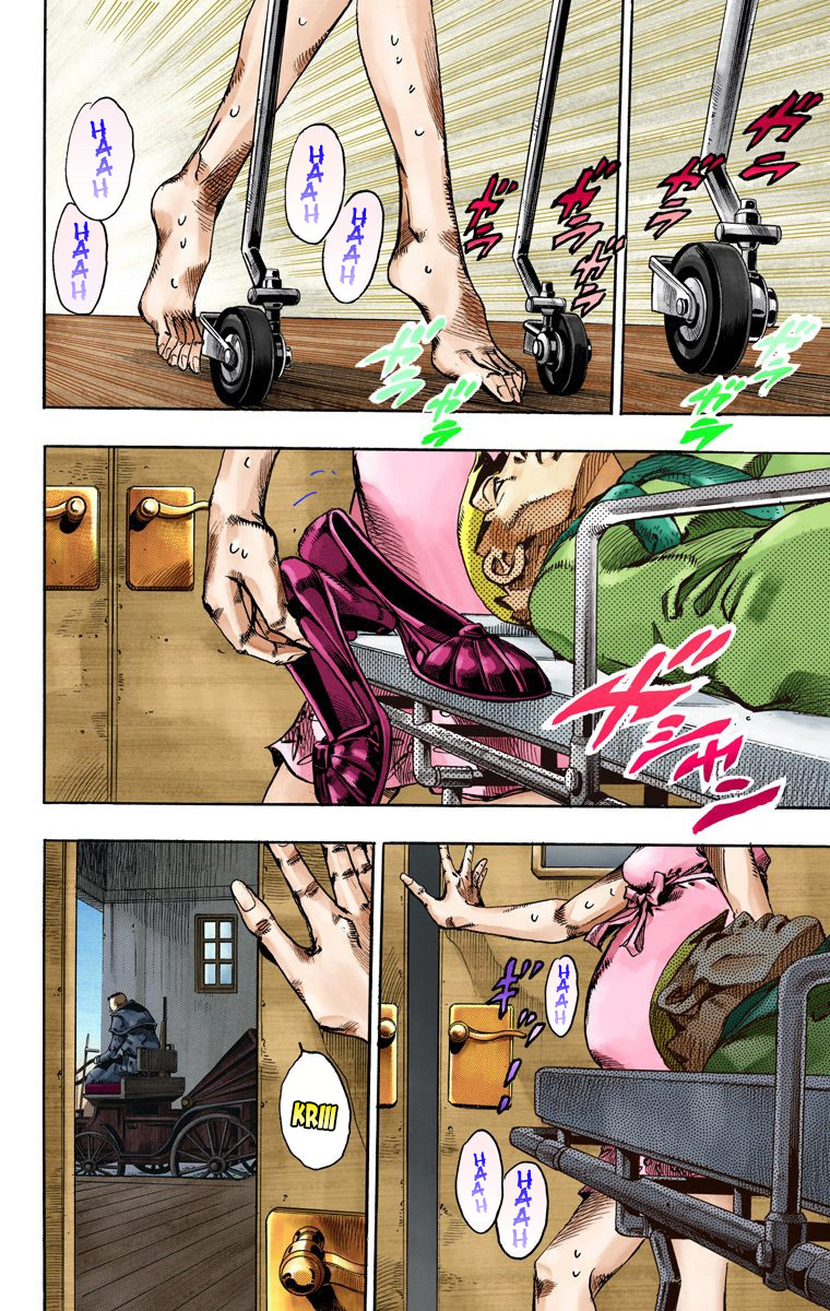 Read JoJo_s Bizarre Adventure Part 7 Steel Ball Run Official Colored FR Manga Online