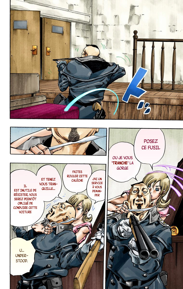 Read JoJo_s Bizarre Adventure Part 7 Steel Ball Run Official Colored FR Manga Online