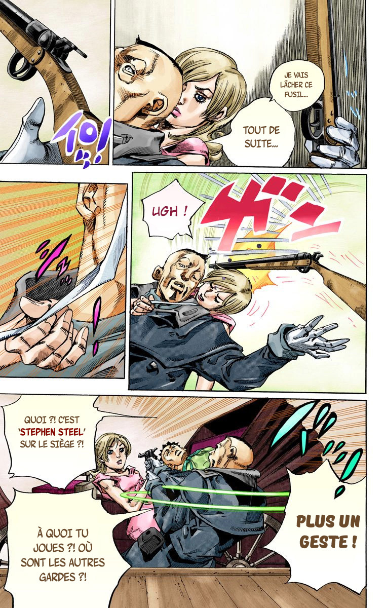 Read JoJo_s Bizarre Adventure Part 7 Steel Ball Run Official Colored FR Manga Online