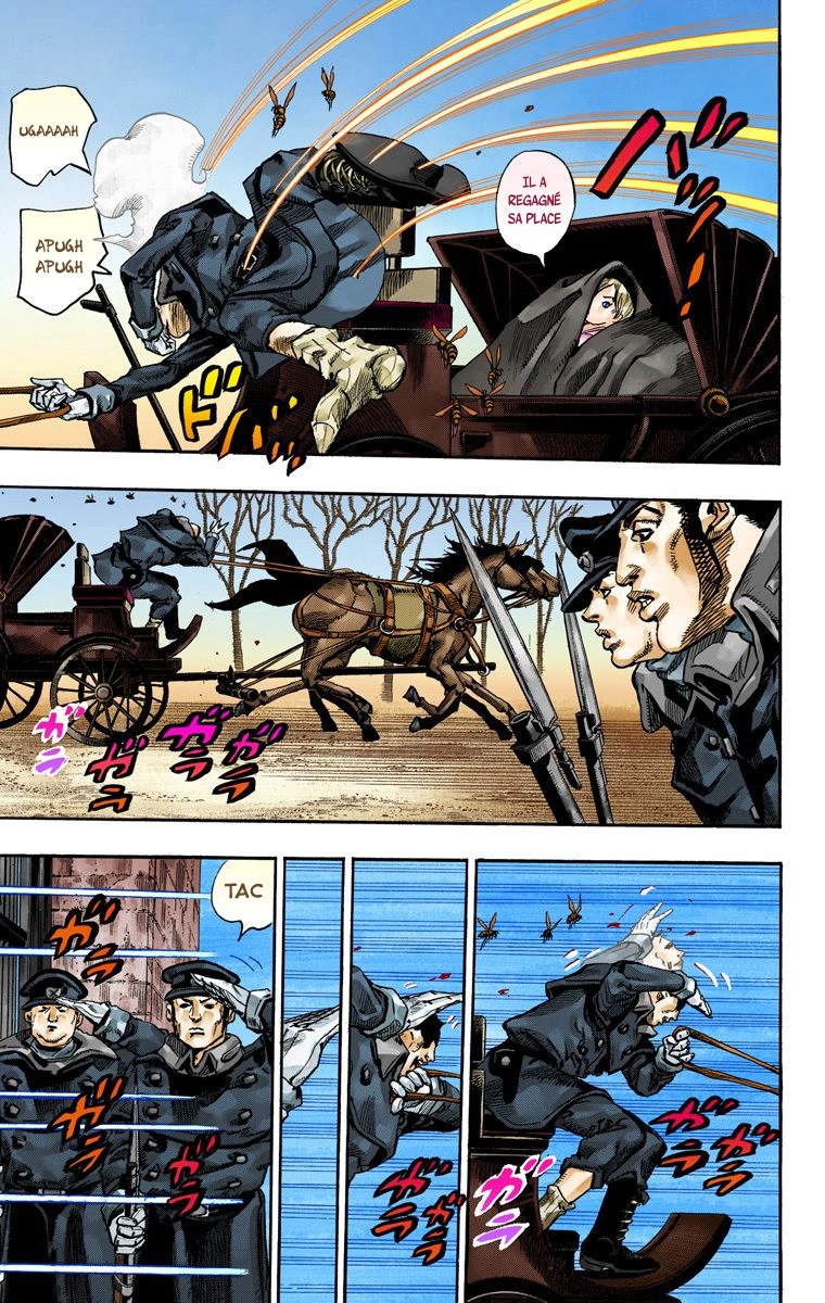 Read JoJo_s Bizarre Adventure Part 7 Steel Ball Run Official Colored FR Manga Online