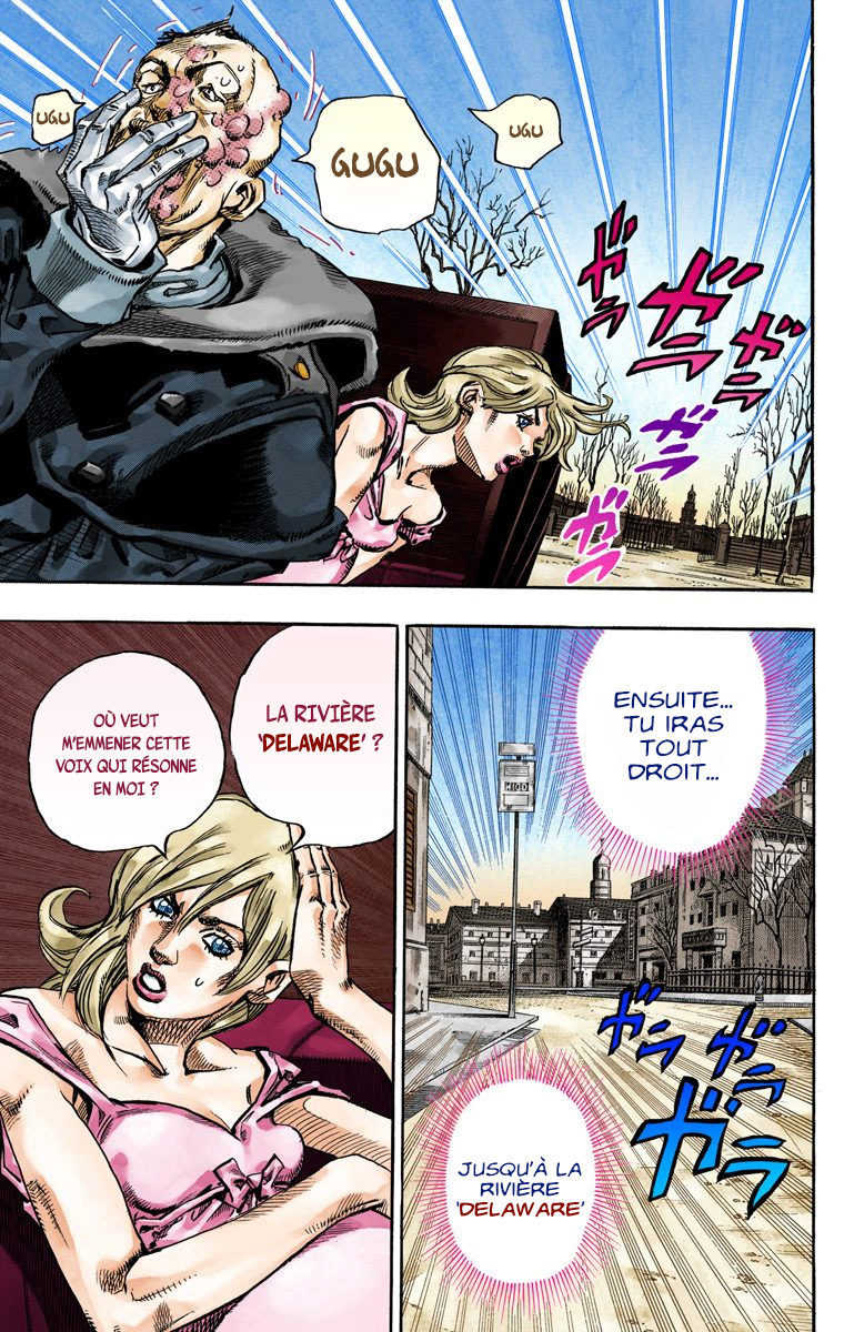 Read JoJo_s Bizarre Adventure Part 7 Steel Ball Run Official Colored FR Manga Online