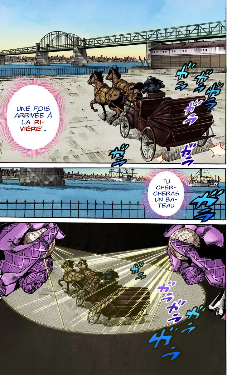 Read JoJo_s Bizarre Adventure Part 7 Steel Ball Run Official Colored FR Manga Online