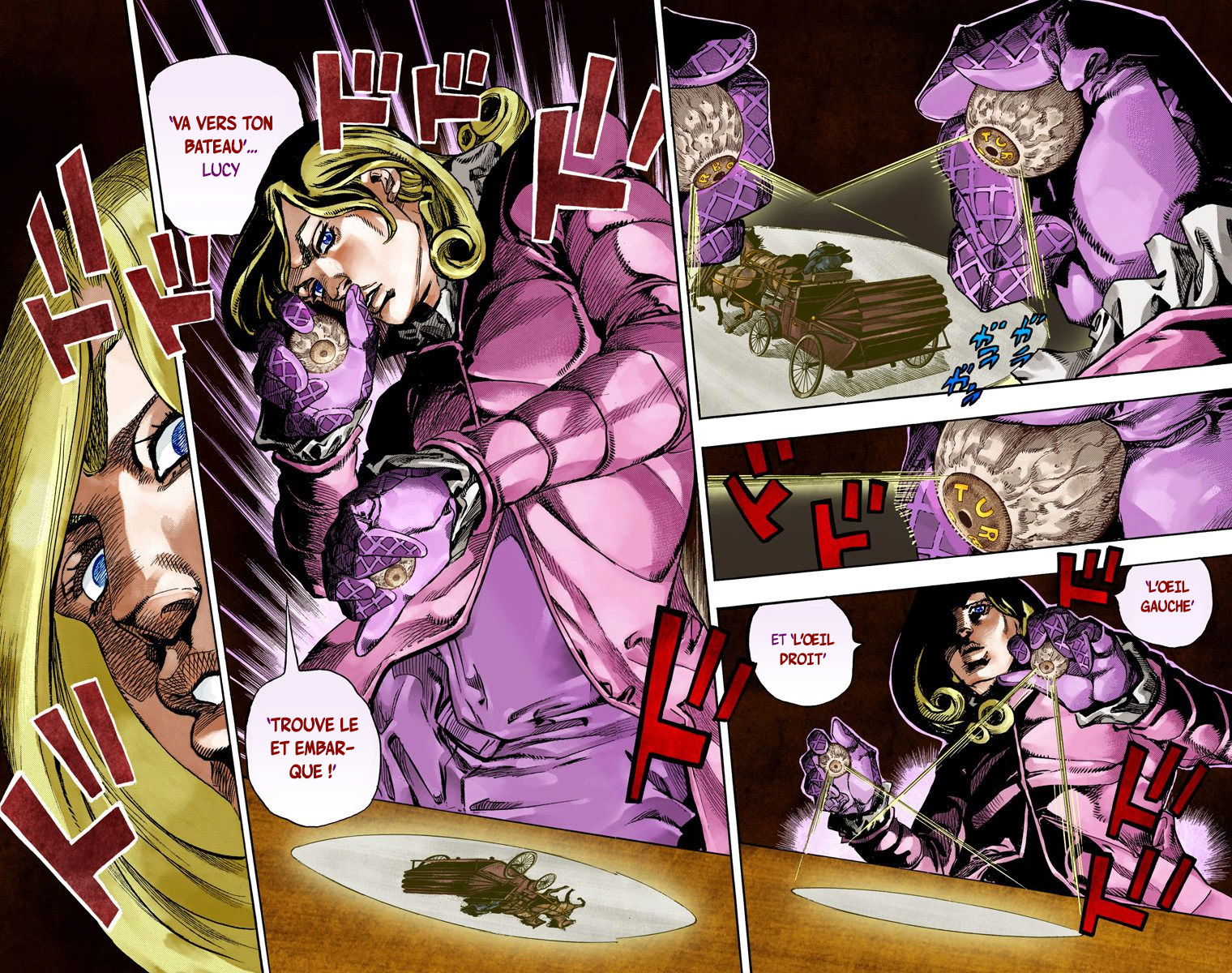 Read JoJo_s Bizarre Adventure Part 7 Steel Ball Run Official Colored FR Manga Online