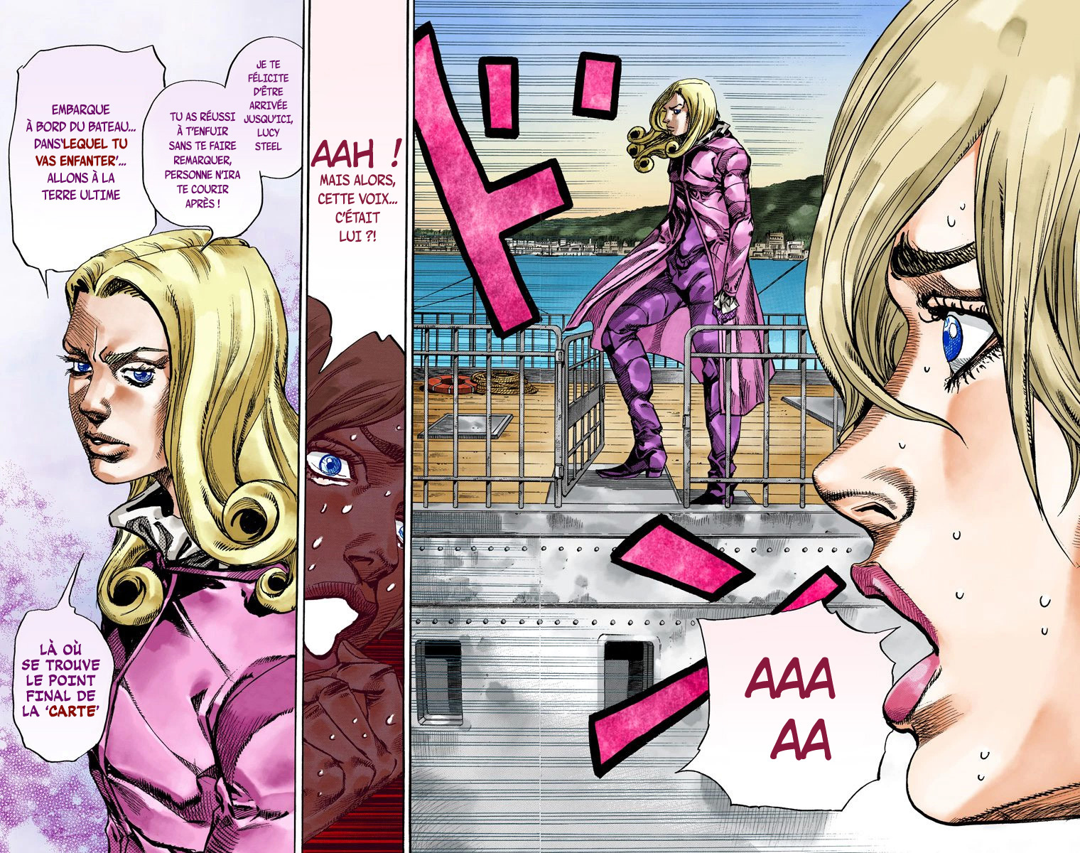 Read JoJo_s Bizarre Adventure Part 7 Steel Ball Run Official Colored FR Manga Online