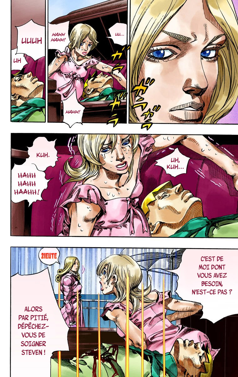 Read JoJo_s Bizarre Adventure Part 7 Steel Ball Run Official Colored FR Manga Online