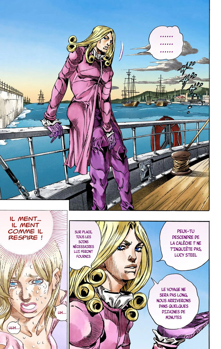 Read JoJo_s Bizarre Adventure Part 7 Steel Ball Run Official Colored FR Manga Online