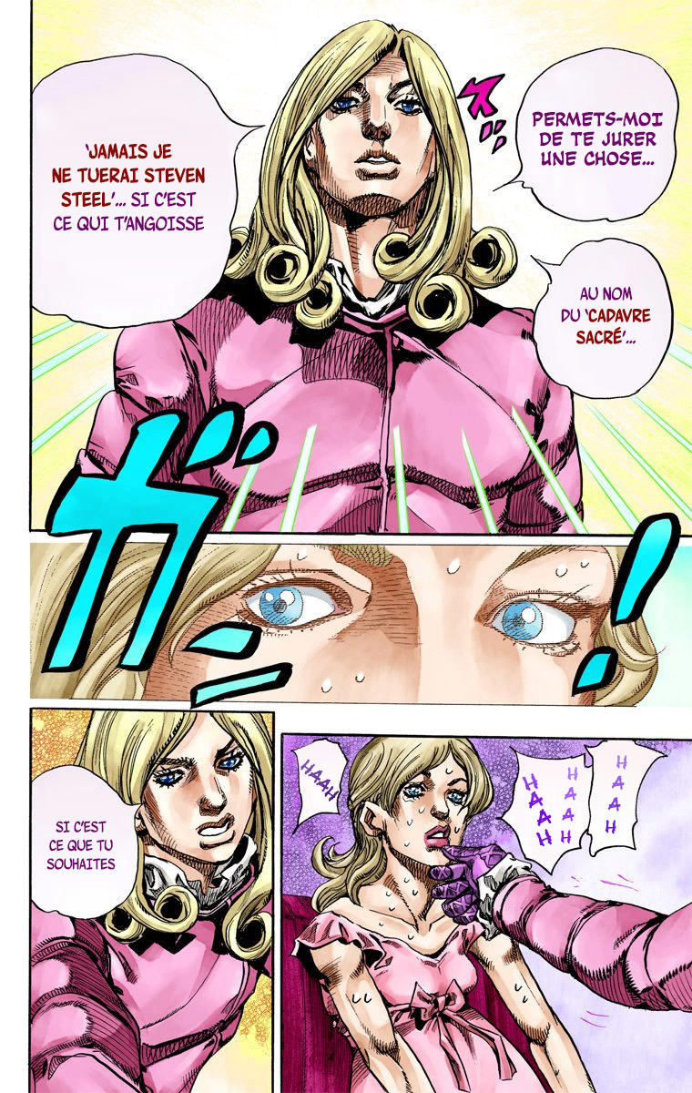 Read JoJo_s Bizarre Adventure Part 7 Steel Ball Run Official Colored FR Manga Online