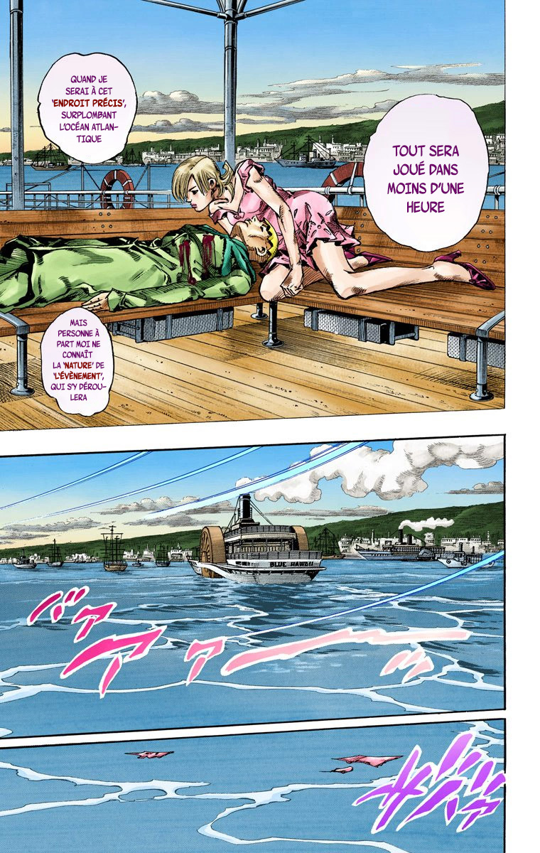 Read JoJo_s Bizarre Adventure Part 7 Steel Ball Run Official Colored FR Manga Online