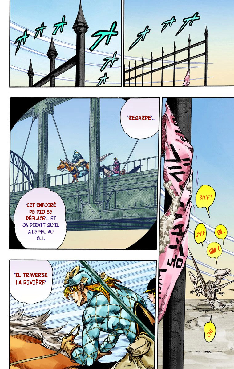 Read JoJo_s Bizarre Adventure Part 7 Steel Ball Run Official Colored FR Manga Online