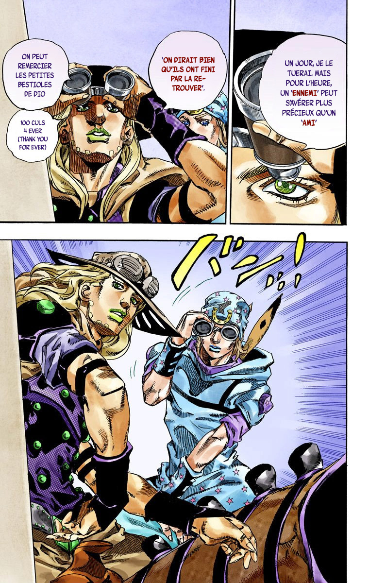 Read JoJo_s Bizarre Adventure Part 7 Steel Ball Run Official Colored FR Manga Online