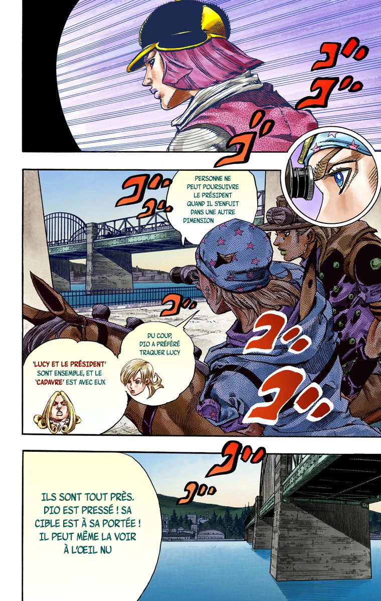 Read JoJo_s Bizarre Adventure Part 7 Steel Ball Run Official Colored FR Manga Online
