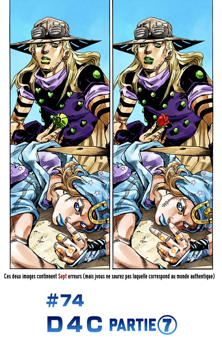 Read JoJo_s Bizarre Adventure Part 7 Steel Ball Run Official Colored FR Manga Online