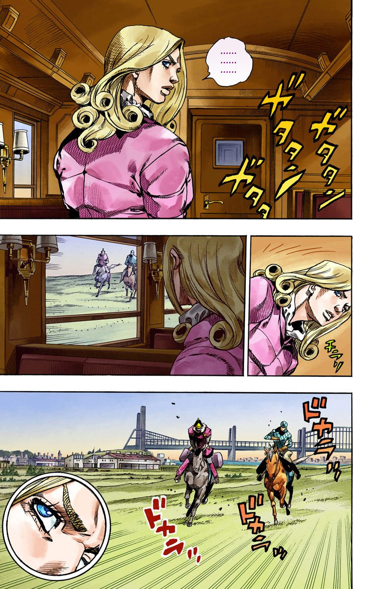 Read JoJo_s Bizarre Adventure Part 7 Steel Ball Run Official Colored FR Manga Online
