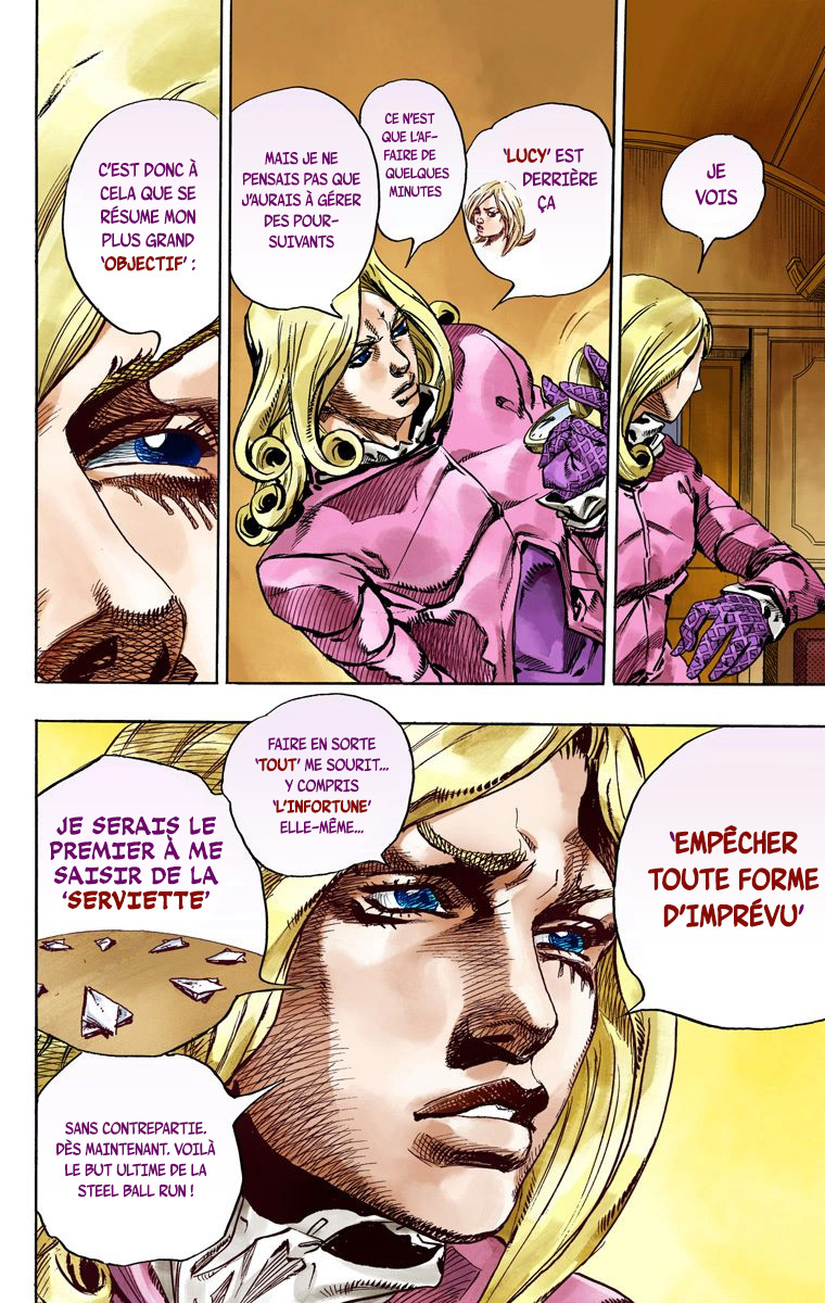 Read JoJo_s Bizarre Adventure Part 7 Steel Ball Run Official Colored FR Manga Online