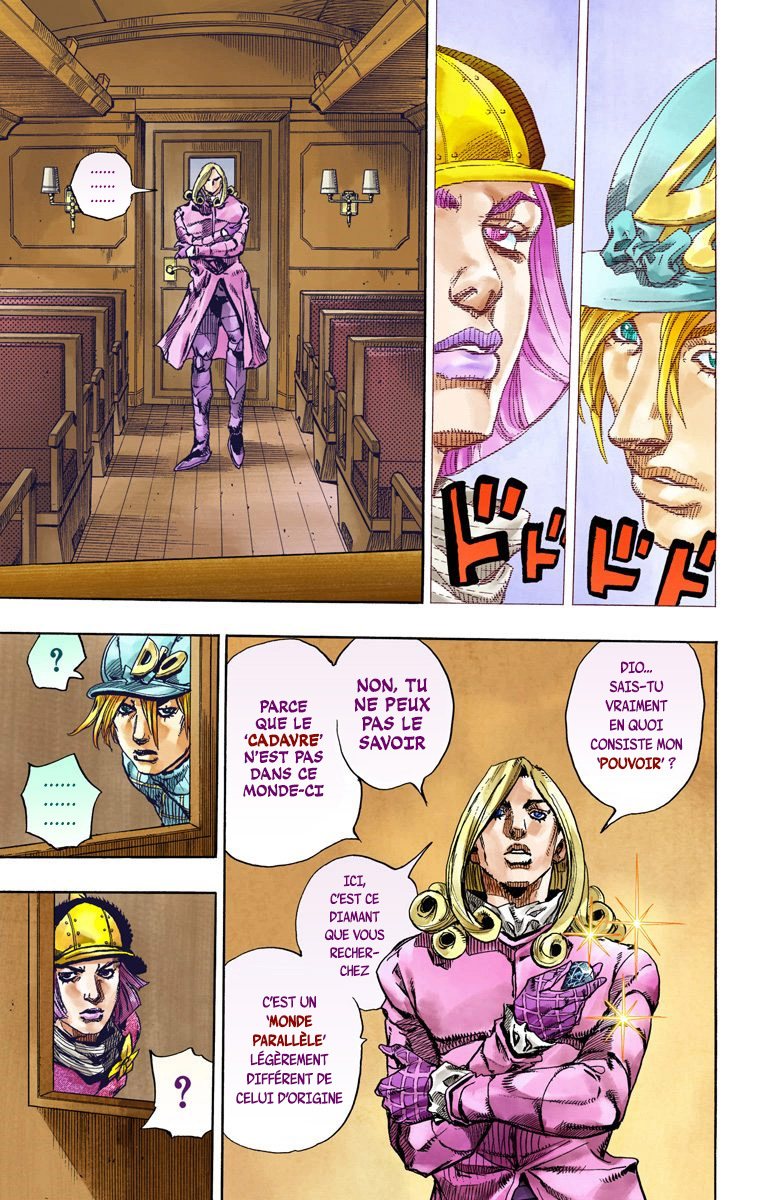 Read JoJo_s Bizarre Adventure Part 7 Steel Ball Run Official Colored FR Manga Online