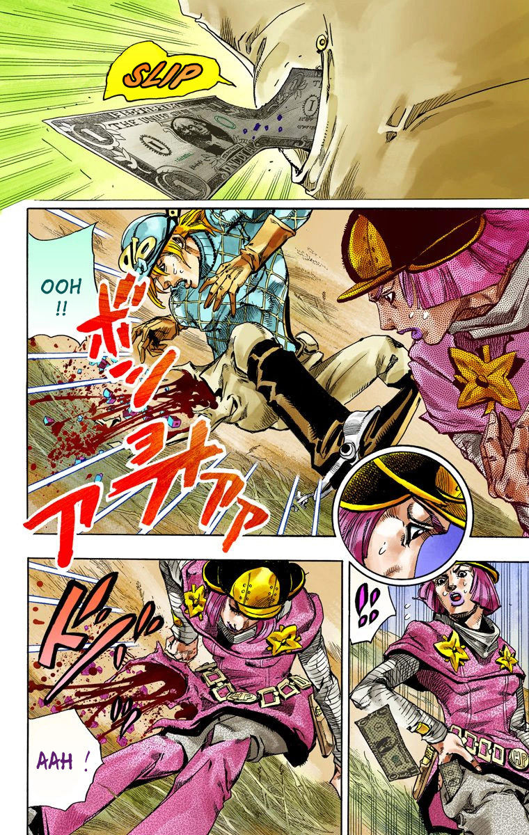 Read JoJo_s Bizarre Adventure Part 7 Steel Ball Run Official Colored FR Manga Online