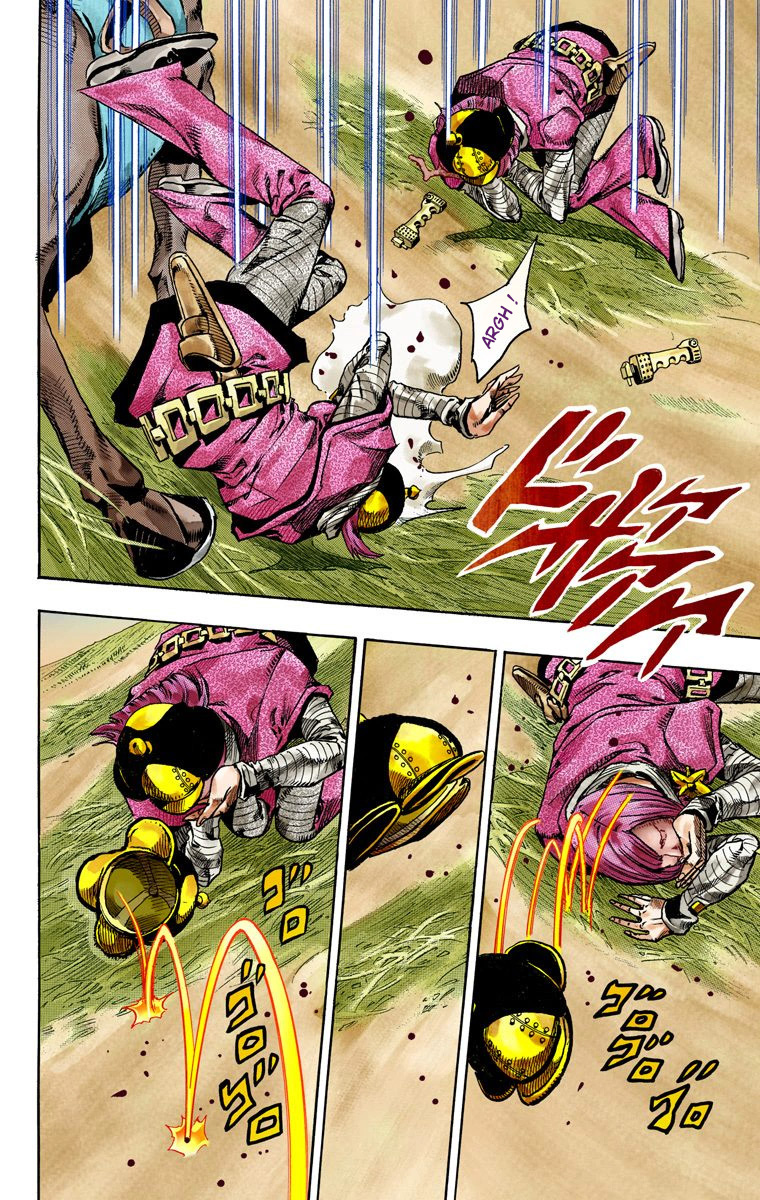 Read JoJo_s Bizarre Adventure Part 7 Steel Ball Run Official Colored FR Manga Online